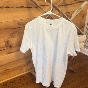 Uniqlo Crisp White Short Sleeve Tee